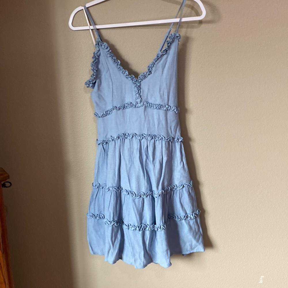 Short Blue Dress